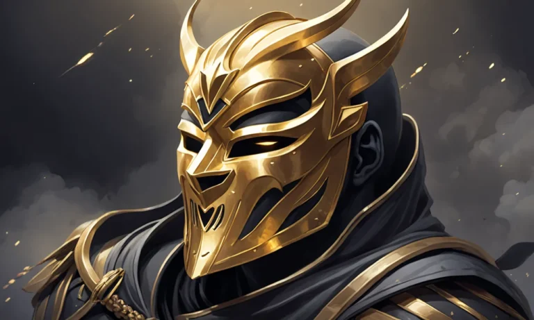 Fighting Golden Mask Dream Meaning