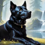 friendly black dog dream meaning