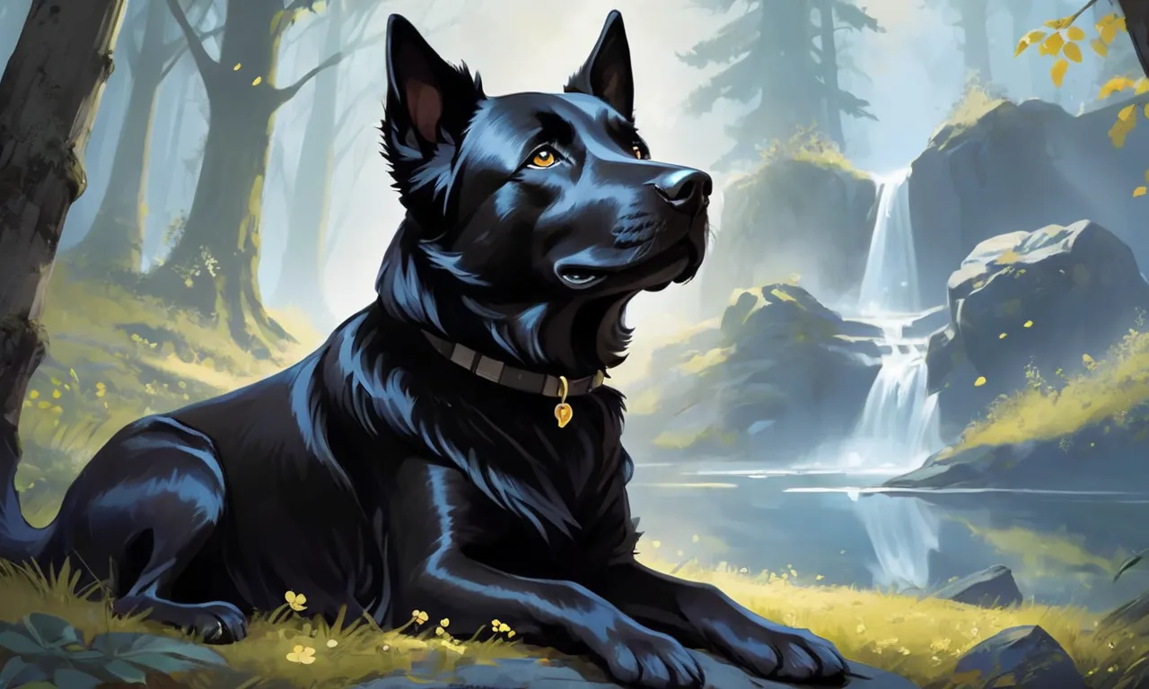 Friendly Black Dog Dream Meaning 1 friendly black dog dream meaning