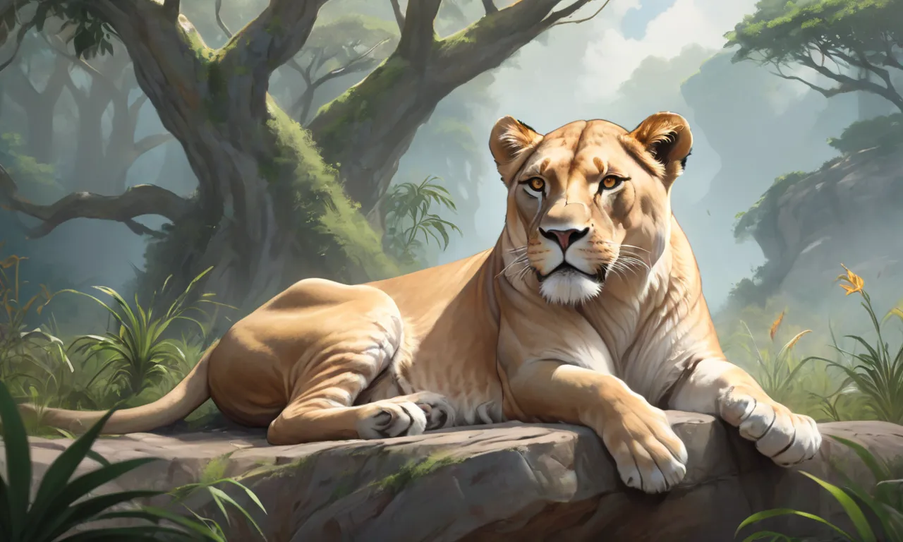 friendly lioness dream meaning