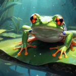 frog jumped on me dream meaning