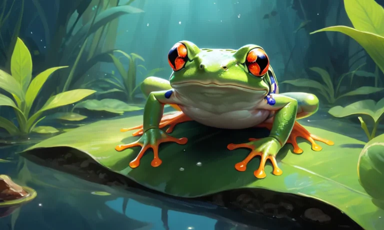 Frog Jumped On Me Dream Meaning