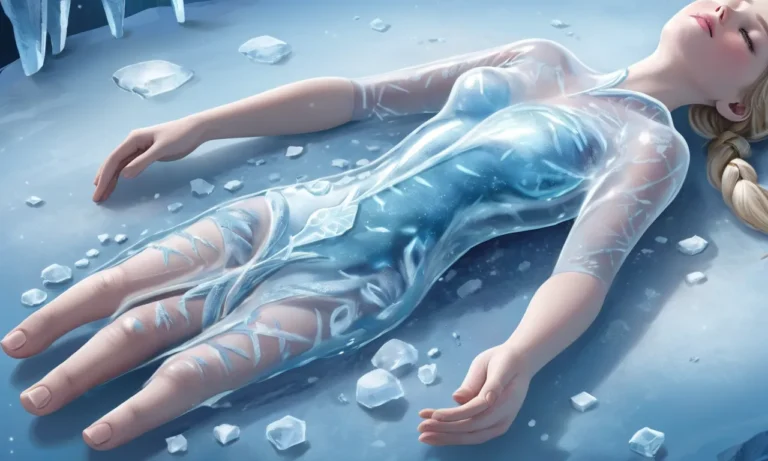 Frozen Body Part Dream Meaning