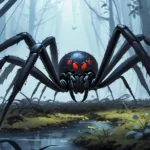 giant black spider dream meaning