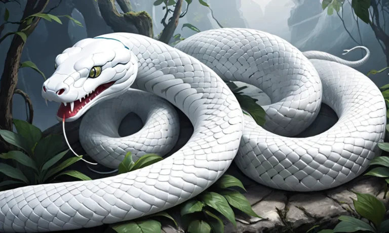 Giant White Snake Dream Meaning