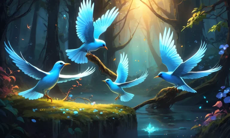 Glowing Birds Dream Meaning