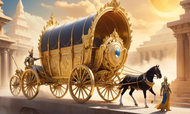 Gold Chariot Dream Meaning