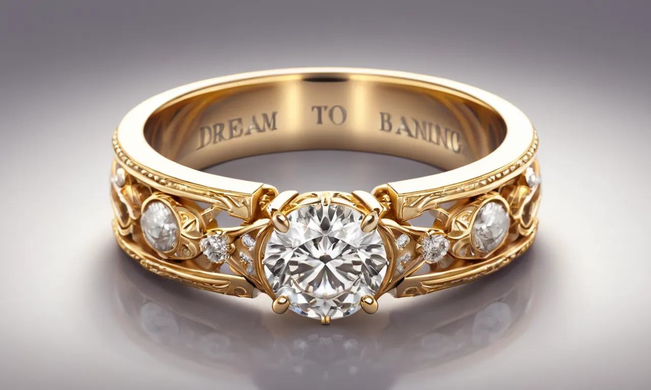 gold wedding ring dream meaning