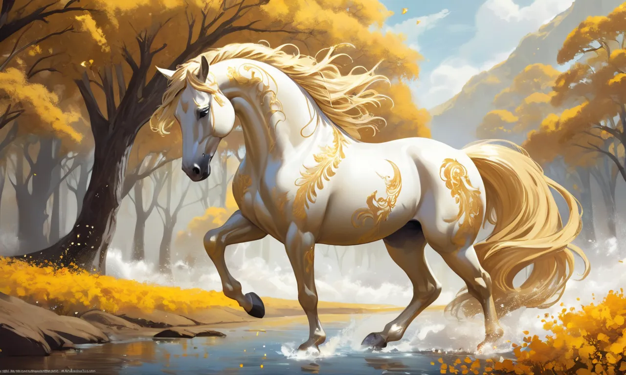 golden horse dream meaning