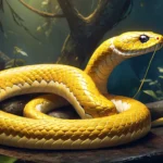 golden snake dream meaning