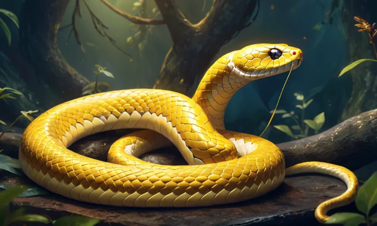 Golden Snake Dream Meaning