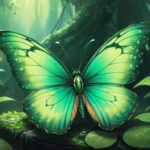 green butterfly dream meaning