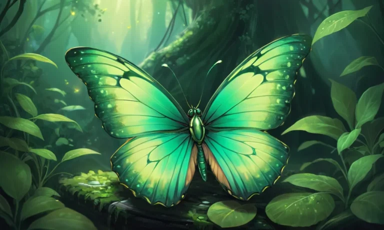 Green Butterfly Dream Meaning