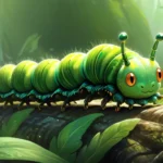 green caterpillar dream meaning