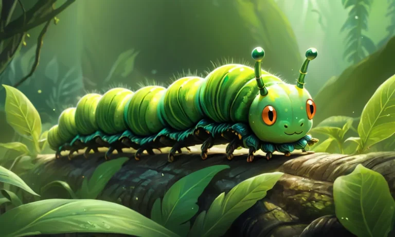 Green Caterpillar Dream Meaning