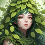 head covered in leaves dream meaning