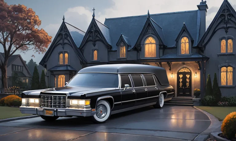 Hearse Is Parked Outside My House Dream Meaning