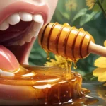 honey under the tongue