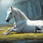 horse lying down dream meaning