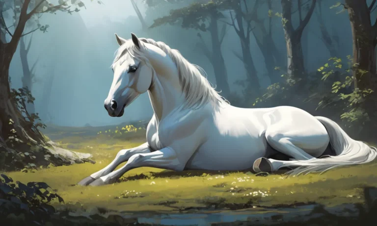 Horse Lying Down Dream Meaning