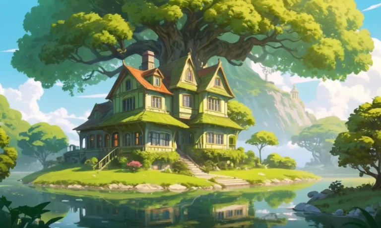 House Sitting By A Green Tree Dream Meaning