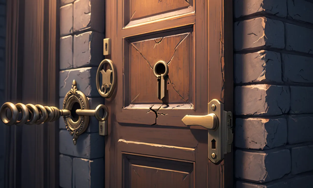 The Mysterious Key Still Being Cracked Door Dream Meaning 1 key still being cracked door dream meaning