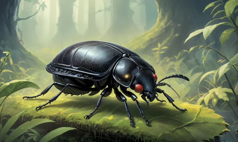 Large Black Bug Dream Meaning