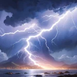 lightning continuously striking dream meaning