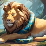 lion and snake dream meaning