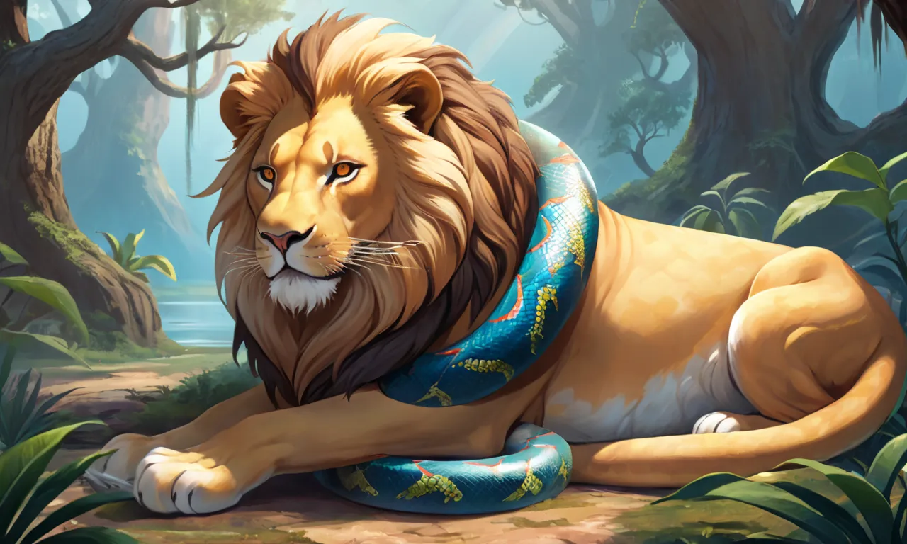 Lion And Snake Dream Meaning 1 lion and snake dream meaning
