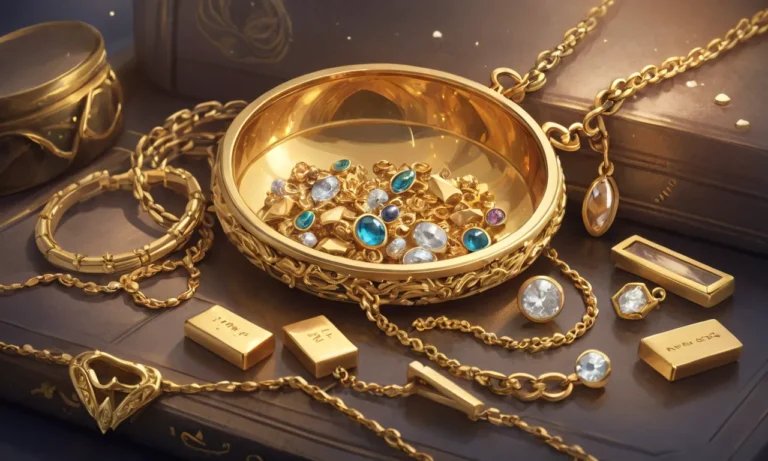 Losing Gold Jewelry Dream Meaning