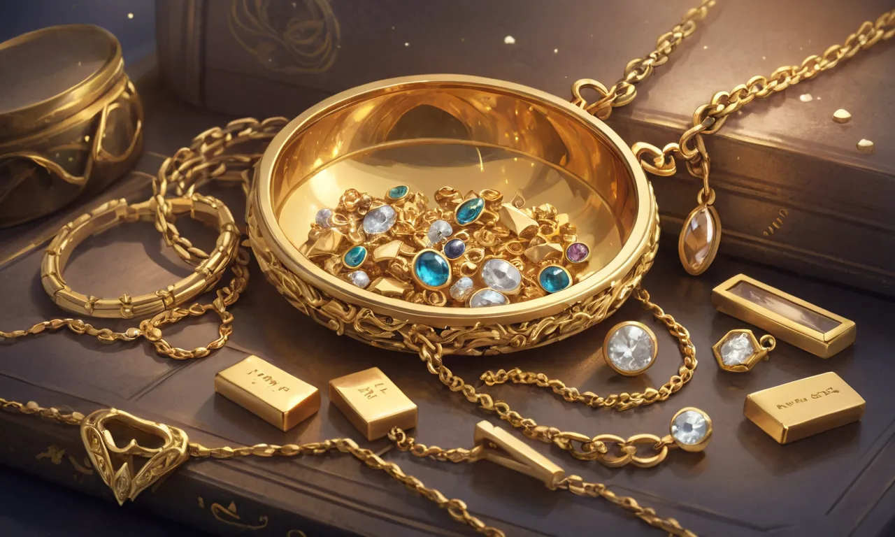 losing gold jewelry dream meaning