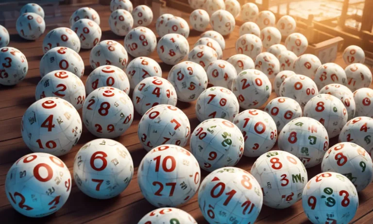 Lottery Numbers Dream Meaning