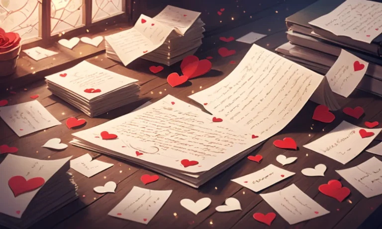 Many Love Letters Dream Meaning