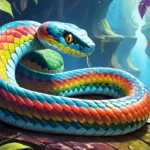 meaning of a colorful snake dreams