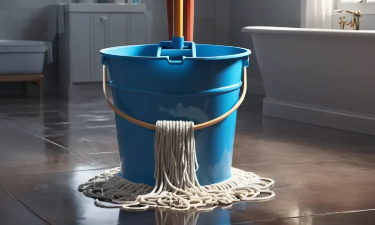 Mop Bucket Dream Meaning