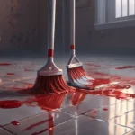 mopping blood off the floor dream meaning