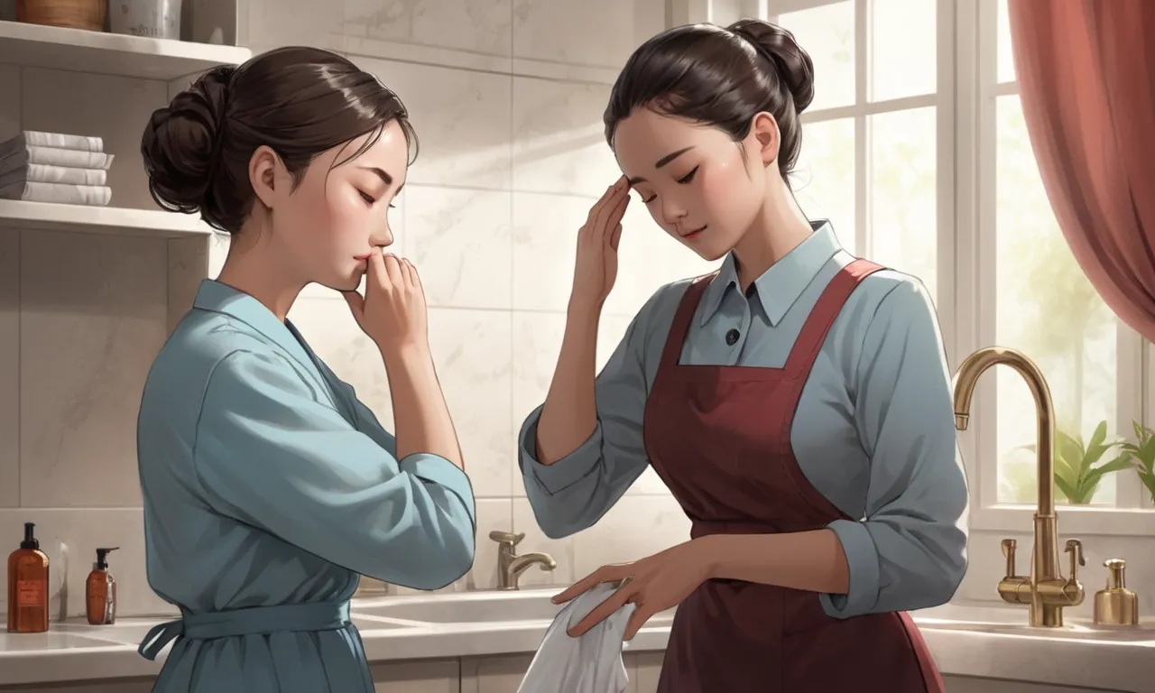 What Your Dreams About Cleaning Your Mother's Forehead Actually Mean 1 my mother is cleaning my forehead dream meaning