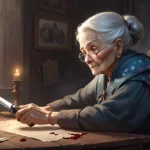 old lady with a knife dream meaning