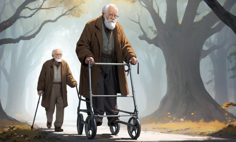 Old Man With A Walker Dream Meaning