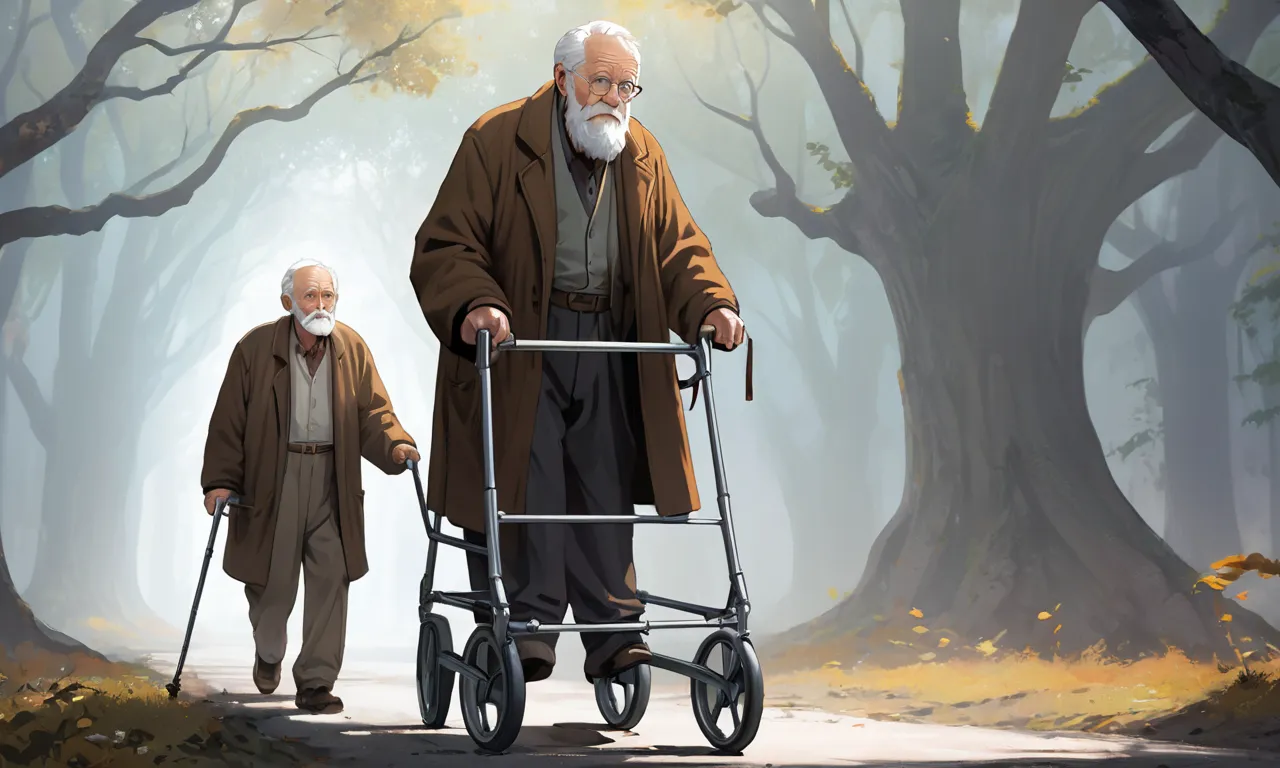 old man with a walker dream meaning