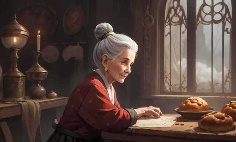 Old Woman with Bun Dream Meaning