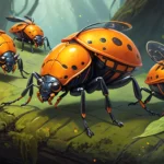 orange abdomen fire bugs with stingers dream meaning