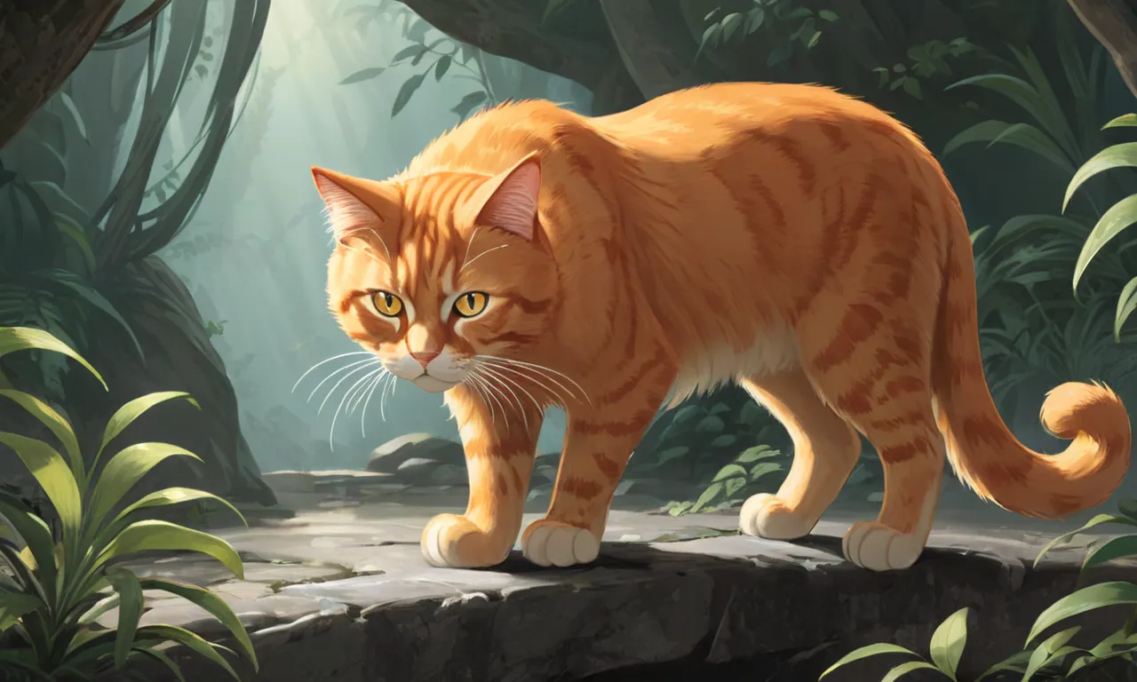 Orange Cat: The Majestic Feline with a Unique Coloration 1 orange cat