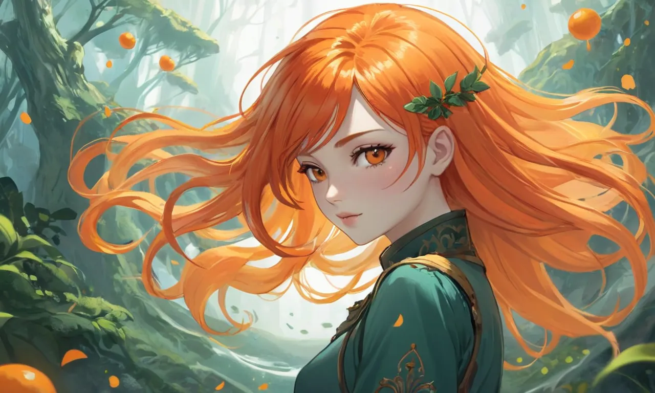 orange hair dream meaning