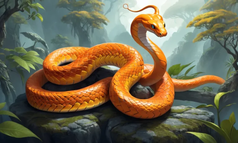 Orange Snake Hindu Dream Meaning