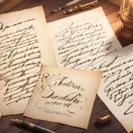 pairs of handwritten letters dream meaning