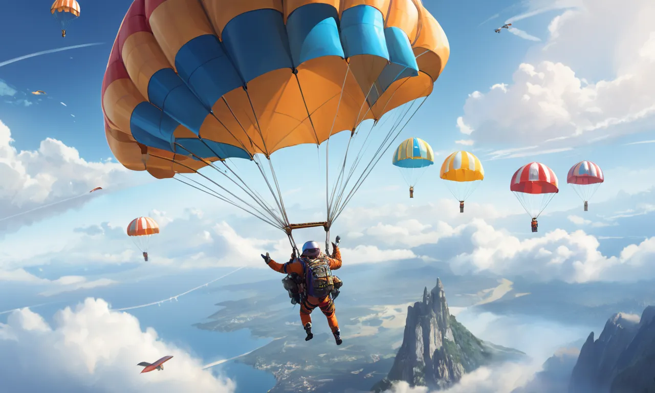 parachute dream meaning