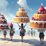 people carrying cakes dream meaning