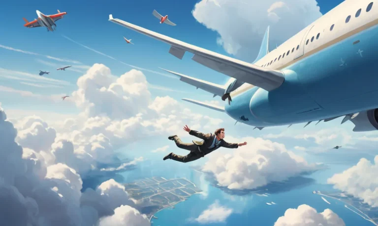 Person Falling From Plane Dream Meaning